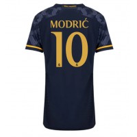 Fotbalové Dres Real Madrid Luka Modric #10 Dámské Venkovní 2023-24 Krátký Rukáv